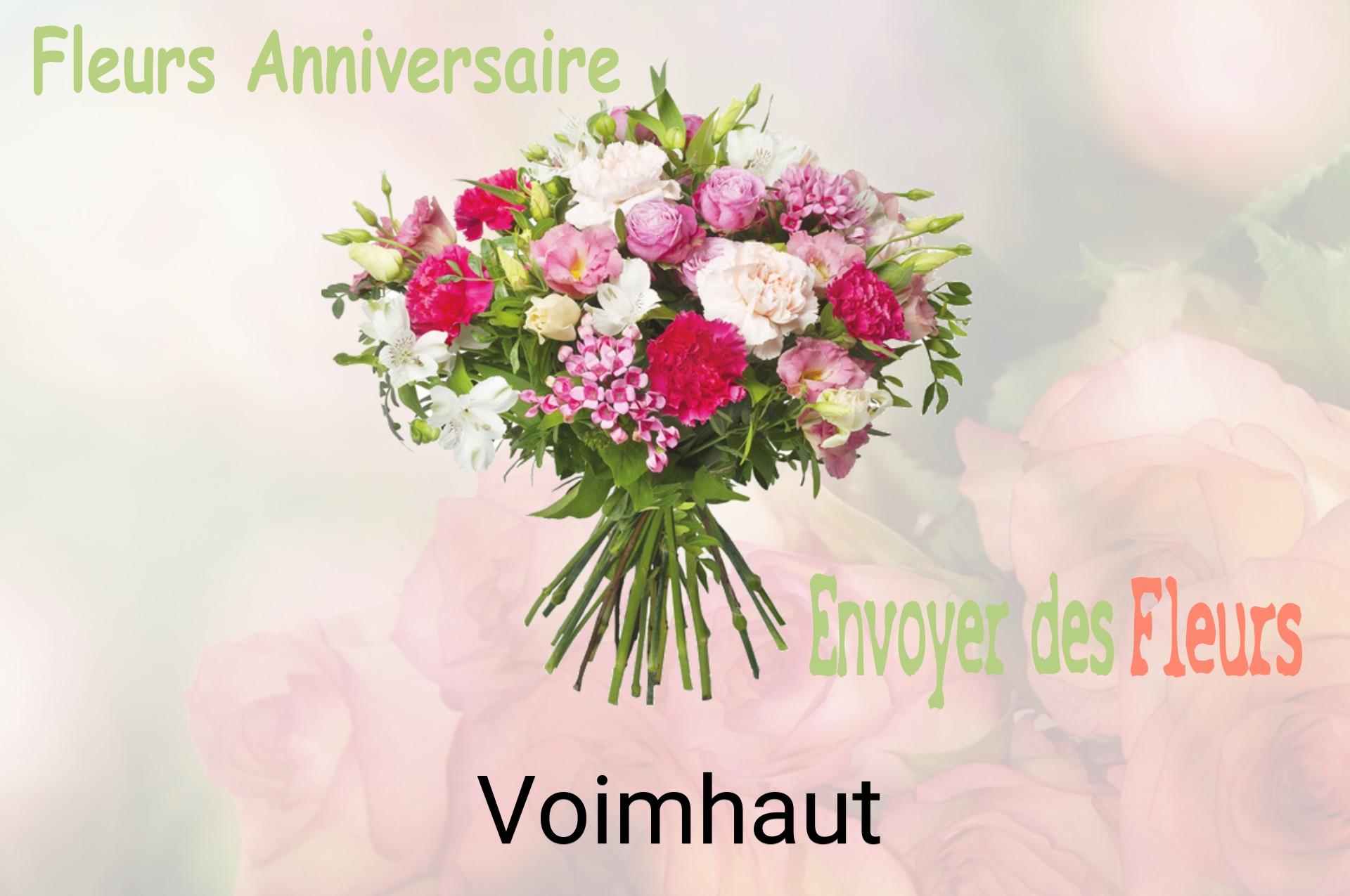 Bouquet de fleurs d’anniversaire livré à Voimhaut